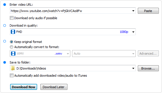 youtube video converter 1080p